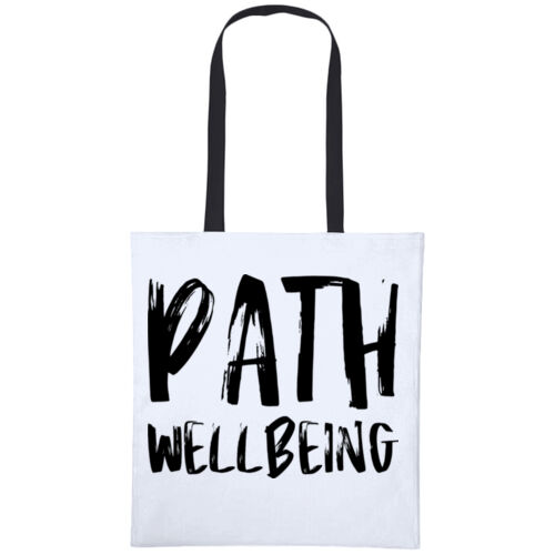PATH Wellbeing Cotton Shopper Bag - Varsity cotton shopper long handle Thumbnail